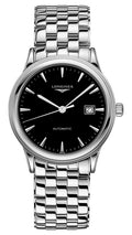 Longines Flagship Automatic Stainless Steel Black Dial Date Mens Watch L4.984.4.52.6