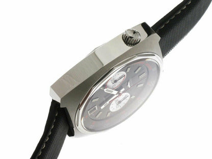 Longines Heritage Diver Automatic Chronograph Steel Mens Strap Watch Date L2.796.4.52.0