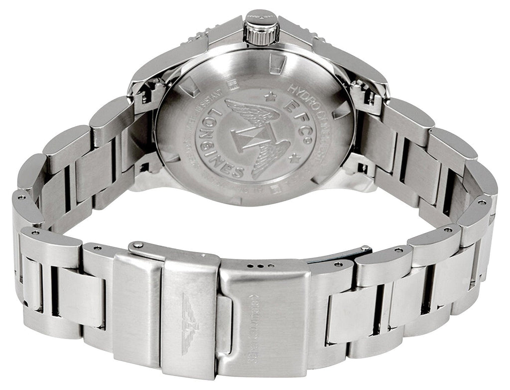 Longines HydroConquest Automatic Stainless Steel Blue Dial Date Divers Mens Watch L3.741.4.96.6