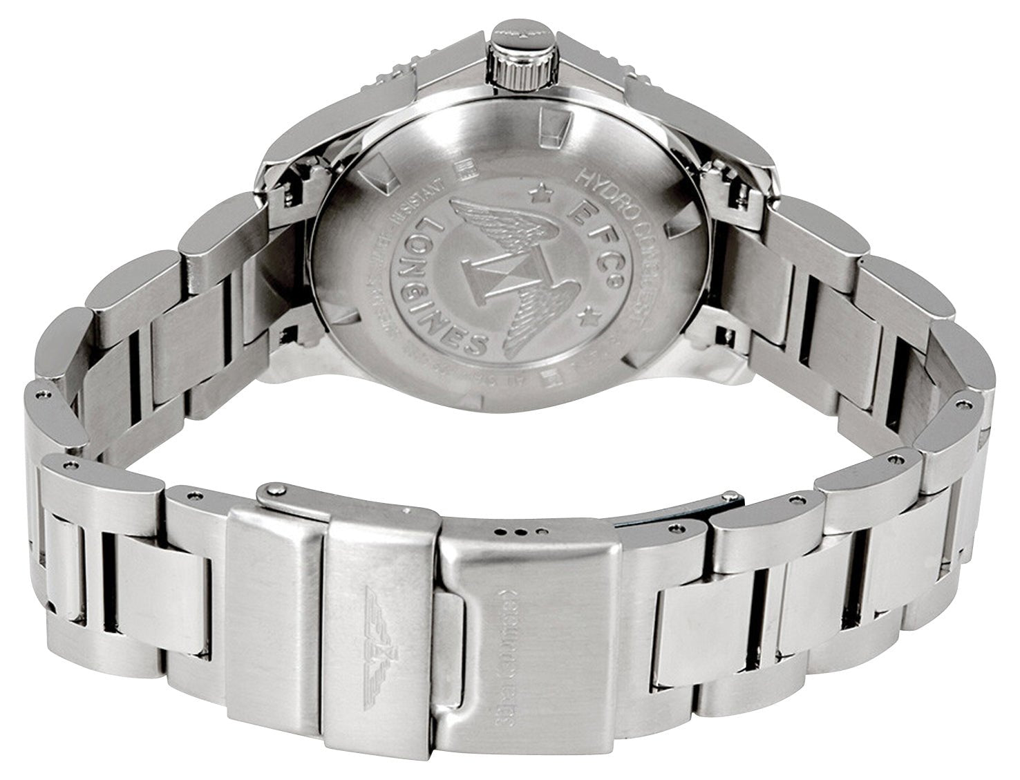 Longines HydroConquest Automatic Stainless Steel Blue Dial Date Divers Mens Watch L3.741.4.96.6