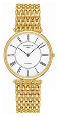 Longines La Grande Classique 18K Yellow Gold Automatic White Dial Unisex Watch L4.738.6.11.6