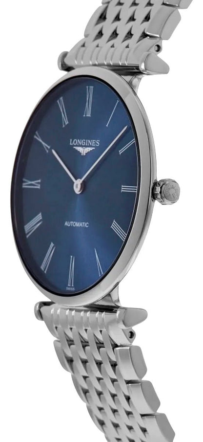 Longines La Grande Classique Automatic Stainless Steel Blue Dial Unisex Watch L4.908.4.94.6