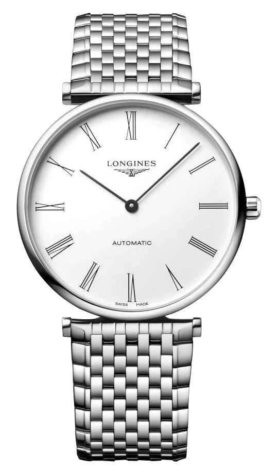 Longines La Grande Classique Automatic Stainless Steel White Dial Mens Watch L4.918.4.11.6