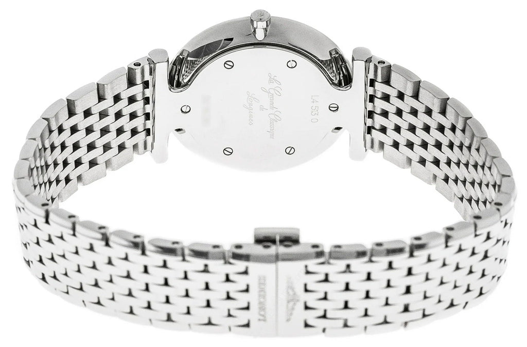 Longines La Grande Classique Diamonds Mother-of-Pearl Dial Stainless Steel Womens Watch L4.513.0.87.6