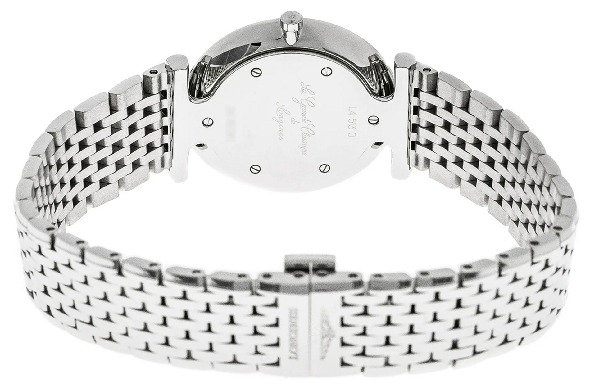 Longines La Grande Classique Diamonds Mother-of-Pearl Dial Stainless Steel Womens Watch L4.513.0.87.6