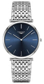Longines La Grande Classique Stainless Steel Blue Dial Quartz Unisex Watch L4.766.4.95.6