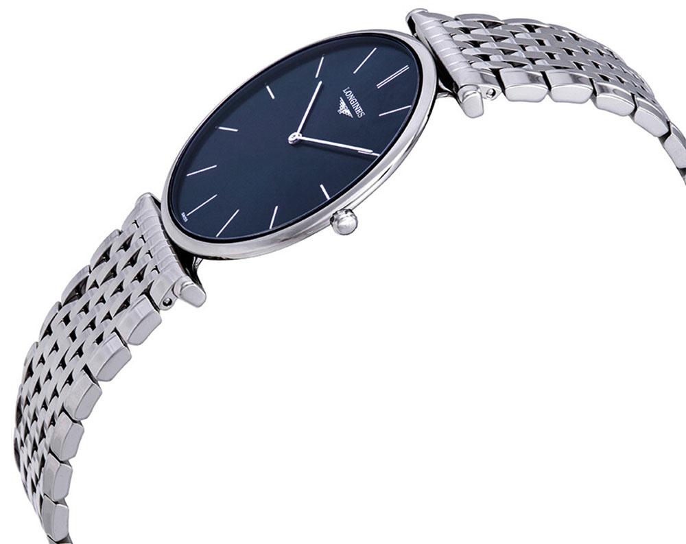 Longines La Grande Classique Stainless Steel Blue Dial Quartz Unisex Watch L4.766.4.95.6
