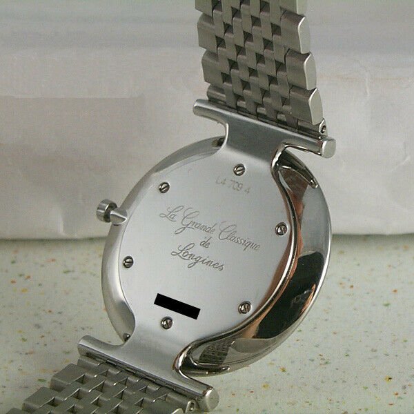 Longines La Grande Classique Stainless Steel Mens Ultra Thin Watch Watch L4.709.4.71.6