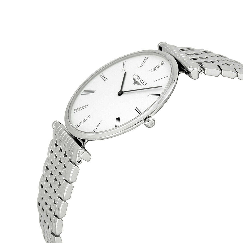 Longines La Grande Classique Stainless Steel Mens Watch White Dial L4.766.4.11.6
