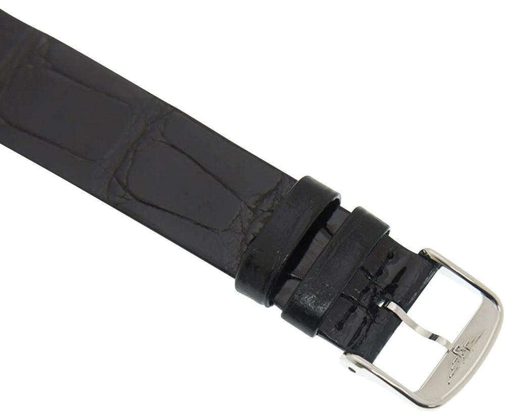 Longines La Grande Classique Stainless Steel White Dial Black Leather Strap Quartz Womens Watch L4.709.4.21.2