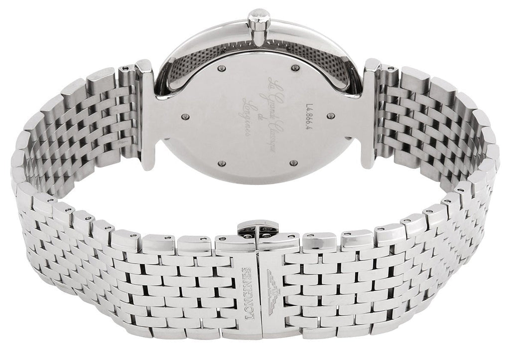 Longines La Grande Classique Stainless Steel White Dial Quartz Mens Watch L4.866.4.11.6