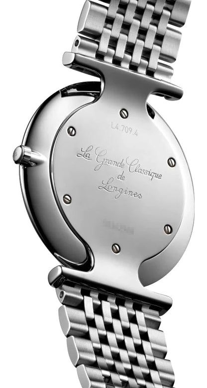 Longines La Grande Classique Stainless Steel White Dial Quartz Womens Watch L4.709.4.21.6