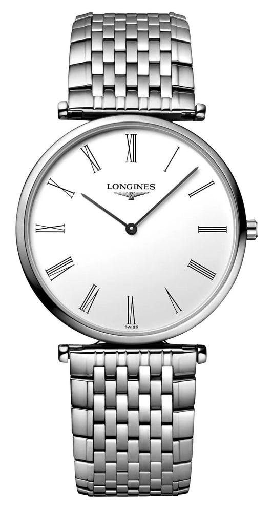 Longines La Grande Classique Stainless Steel White Dial Quartz Womens Watch L4.709.4.21.6