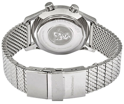Longines Legend Diver Automatic Mesh Stainless Steel Black Dial Date Mens Watch L3.774.4.50.6