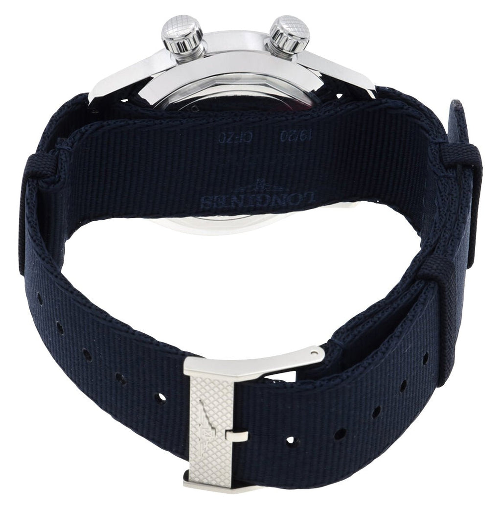 Longines Legend Diver Automatic Stainless Steel Blue Dial Blue NATO Nylon Strap Divers Mens Watch L3.764.4.90.2