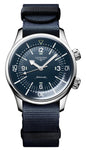 Longines Legend Diver Automatic Stainless Steel Blue Dial Blue NATO Nylon Strap Divers Mens Watch L3.764.4.90.2