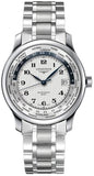 Longines Master Collection Automatic GMT Stainless Steel Silver Dial Date Mens Watch L2.631.4.70.6