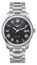 Longines Master Collection Automatic Stainless Steel Black Dial Date Mens Watch L2.793.4.51.6