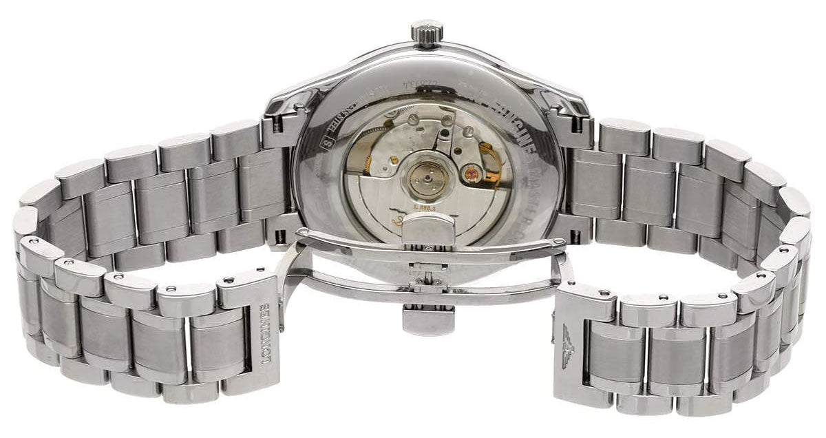 Longines Master Collection Automatic Stainless Steel Black Dial Date Mens Watch L2.893.4.51.6