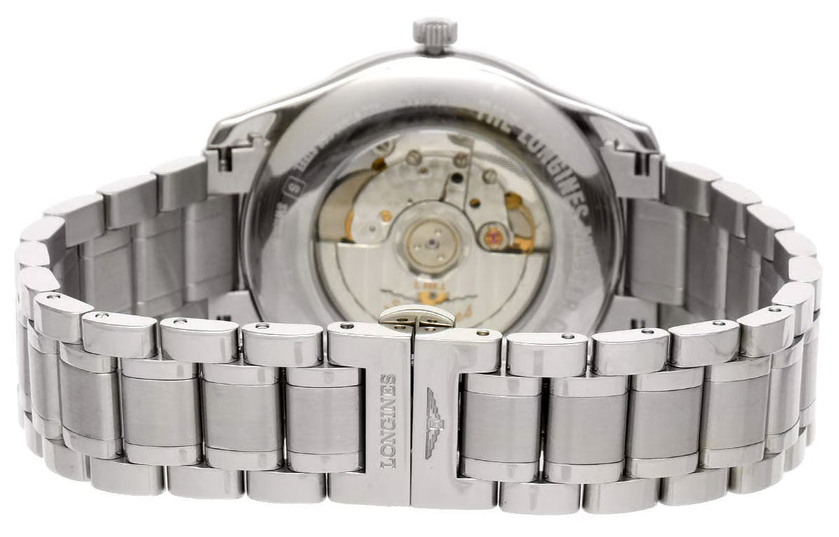 Longines Master Collection Automatic Stainless Steel Black Dial Date Mens Watch L2.893.4.51.6