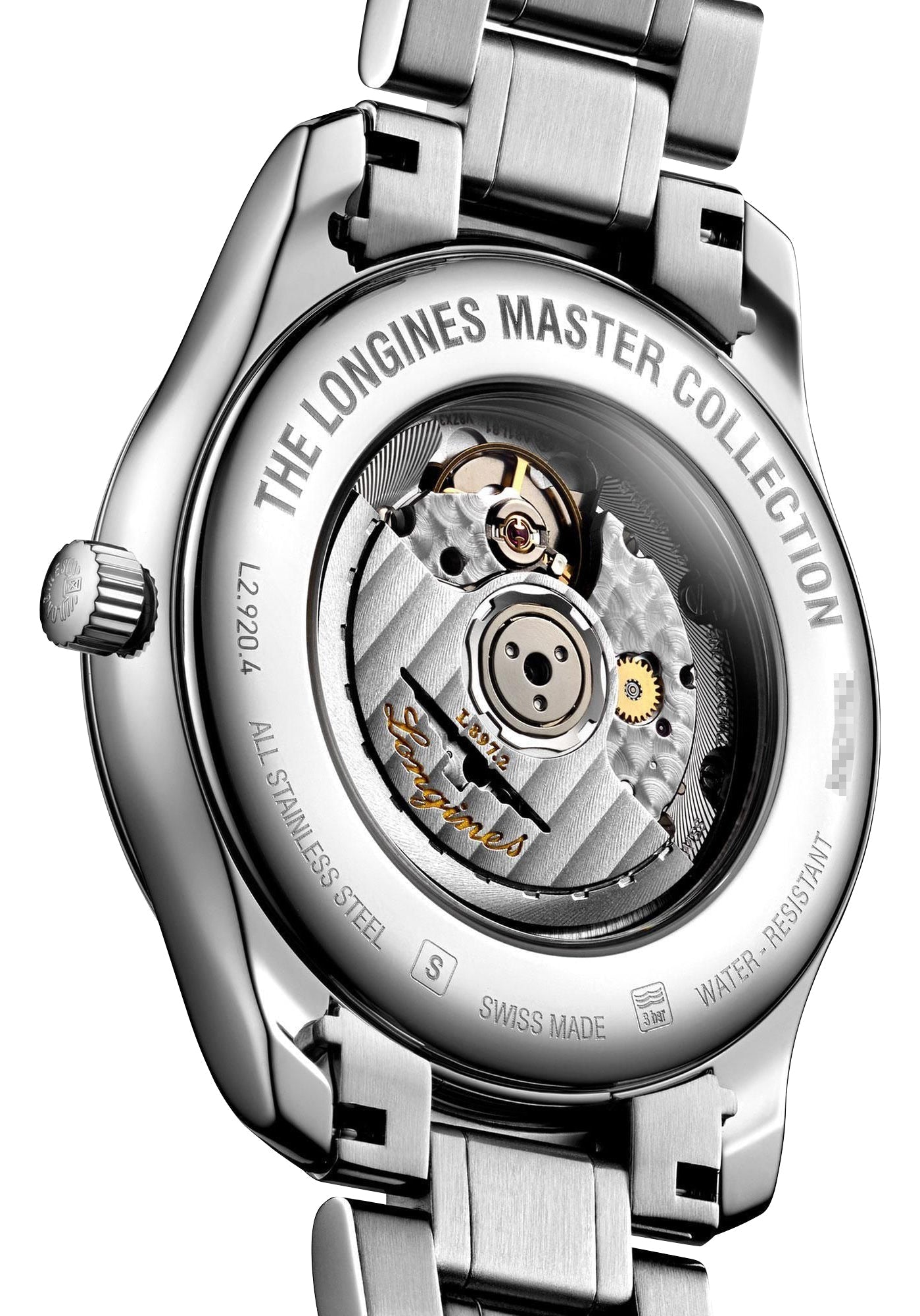 Longines Master Collection Automatic Stainless Steel Blue Dial Date/Month Mens Watch L2.920.4.92.6