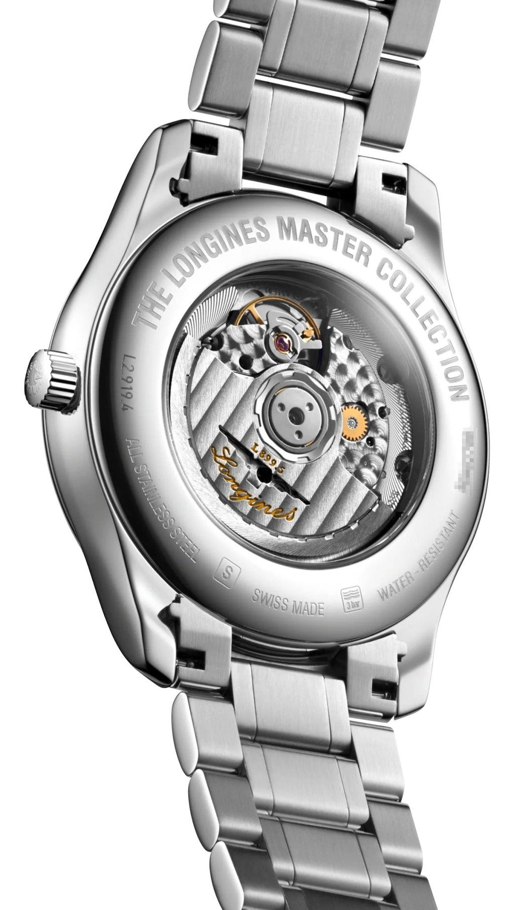Longines Master Collection Automatic Stainless Steel Blue Dial Moonphase Date Mens Watch L2.919.4.92.6