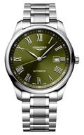 Longines Master Collection Automatic Stainless Steel Green Dial Date Mens Watch L2.893.4.09.6