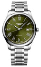 Longines Master Collection Automatic Stainless Steel Green Dial Date Mens Watch L2.893.4.09.6