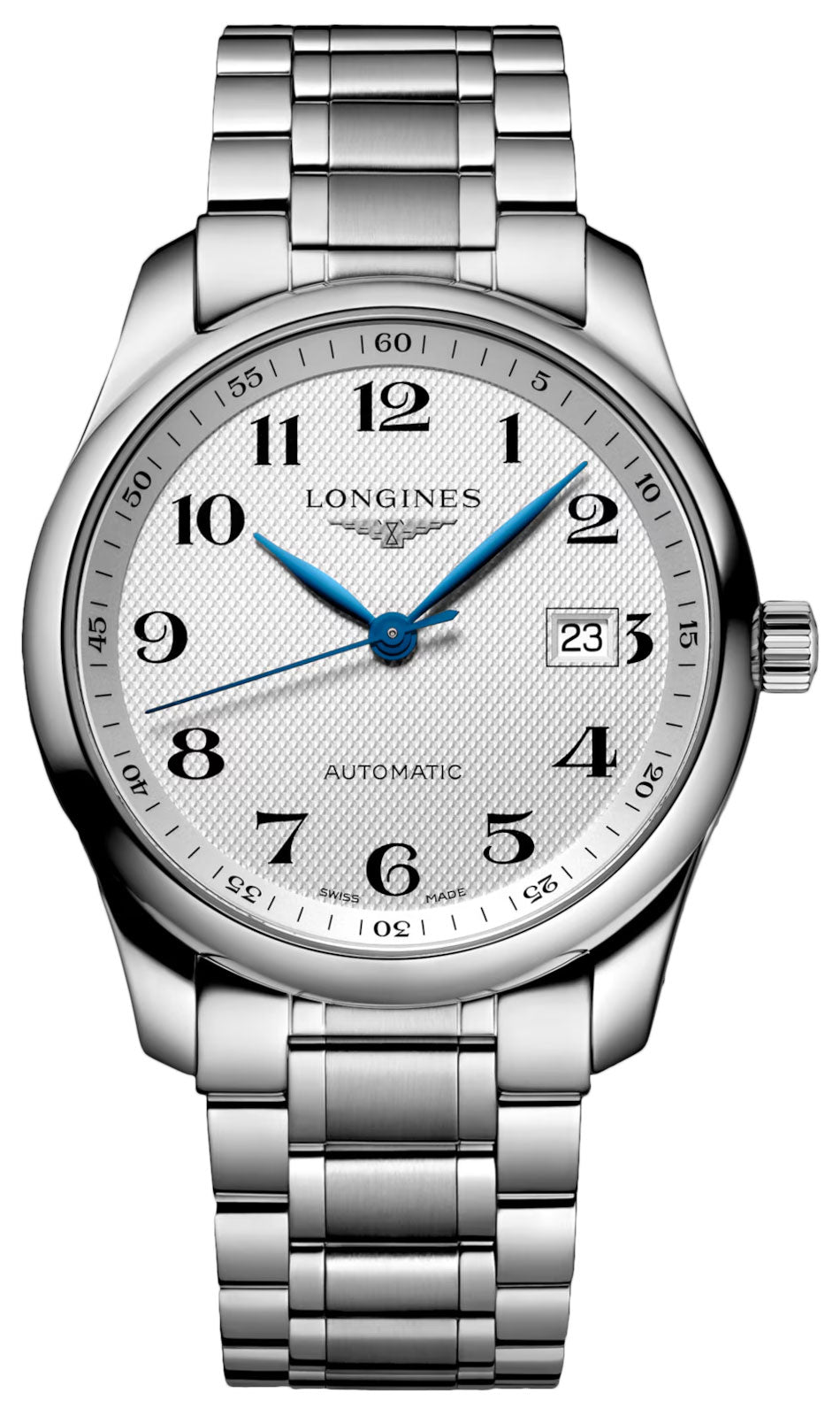 Longines Master Collection Automatic Stainless Steel Silver Dial Date Mens Watch L2.793.4.78.6