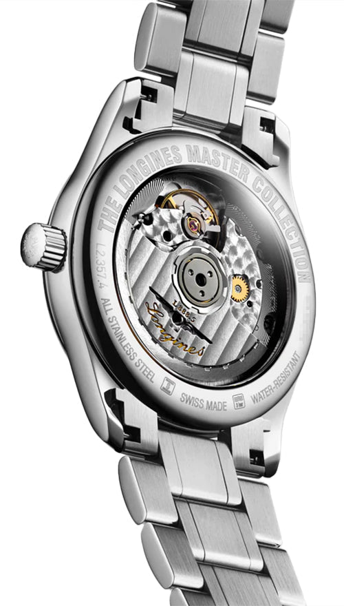 Longines Master Collection Automatic Stainless Steel Silver Dial Womens Watch L2.357.4.70.6