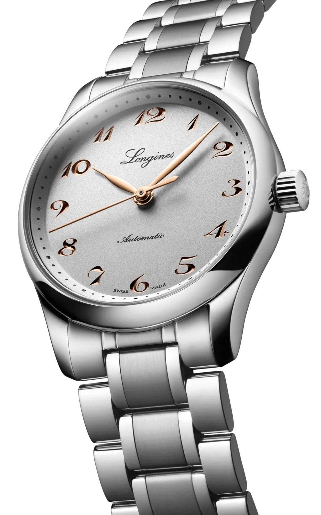 Longines Master Collection Automatic Stainless Steel Silver Dial Womens Watch L2.357.4.70.6