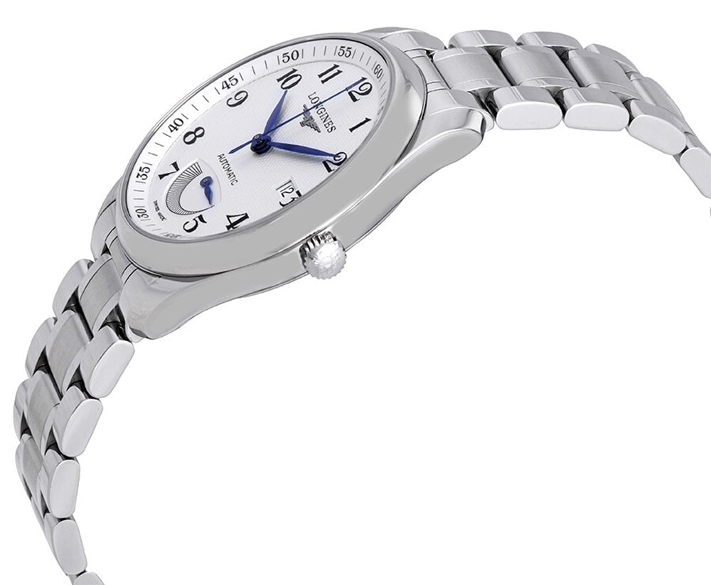 Longines Master Collection Power Reserve Automatic Stainless Steel Silver Dial Date Mens Watch L2.908.4.78.6