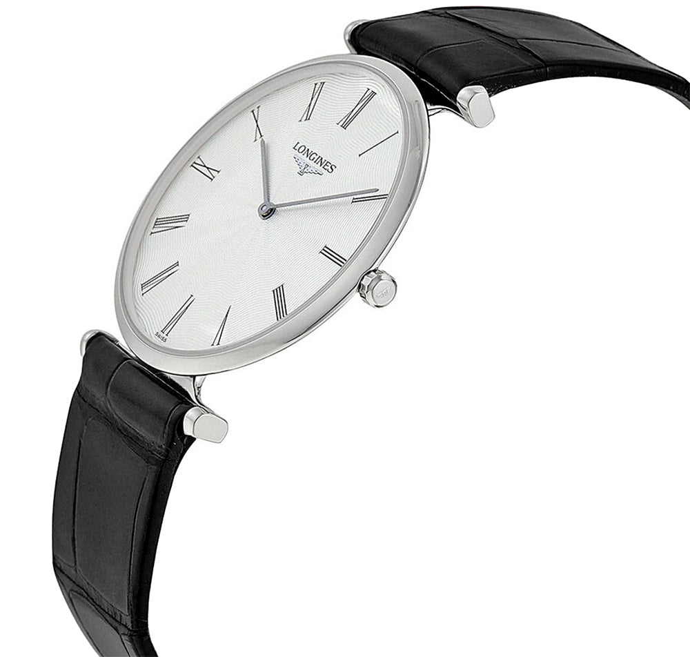 Longines La Grande Classique Stainless Steel Mens Strap Watch L4.709.4.71.2