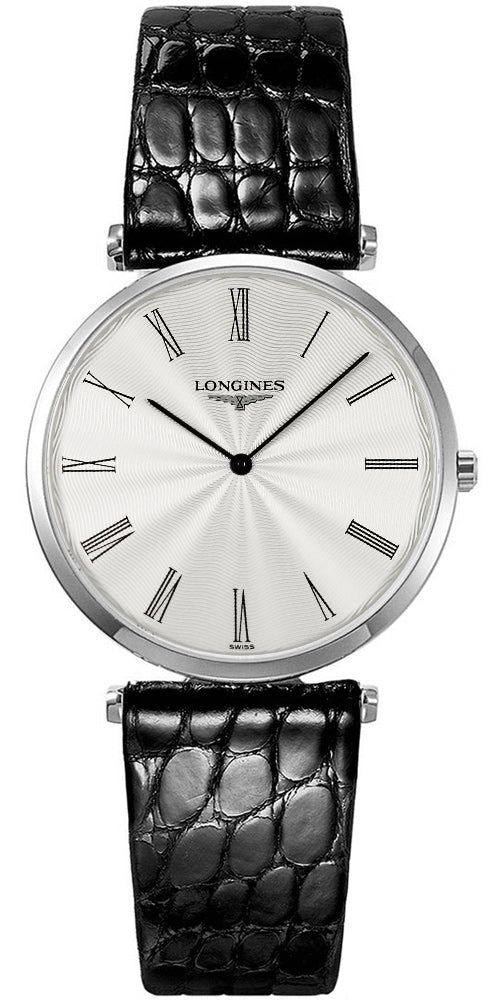 Longines La Grande Classique Stainless Steel Mens Strap Watch L4.709.4.71.2