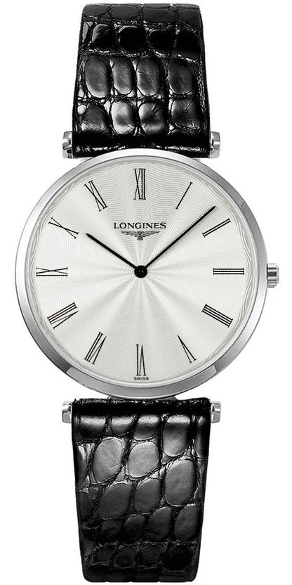 Longines La Grande Classique Stainless Steel Mens Strap Watch L4.709.4.71.2