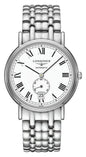 Longines Presence Automatic Stainless Steel White Dial Date Mens Watch L4.904.4.11.6