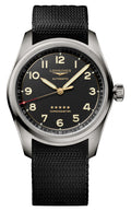 Longines Spirit Automatic COSC Titanium Dark Gray Dial Black Nylon Strap Mens Watch L3.811.1.53.2