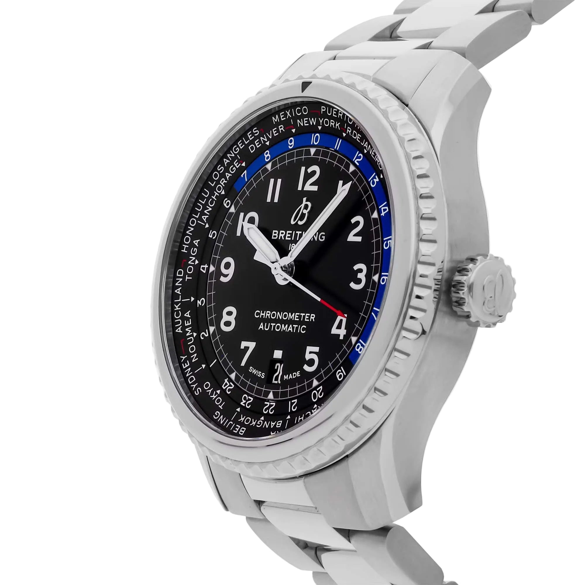 Breitling Navitimer Aviator 8 B35 Unitime 43mm Men's Watch AB3521U41B1A1