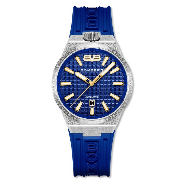 Bomberg Men's Majestic Blue Automatic Watch