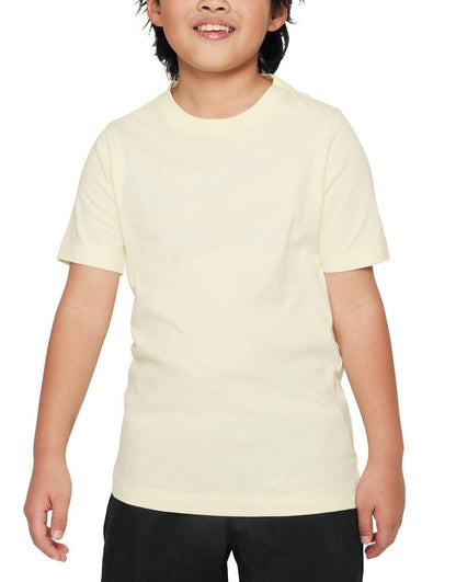 Boys' Sportswear Tee :Coconut Milk | Light Bone
