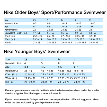 Boys' Square Leg Swimsuit :Game Royal