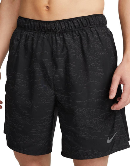 Men's DriFIT Run Division Challenger 7in Brief Lined Shorts :Black