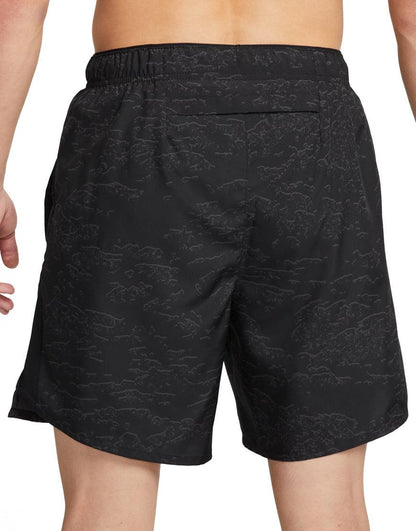 Men's DriFIT Run Division Challenger 7in Brief Lined Shorts :Black