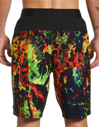 Men's Seascape Lap 9in Swim Shorts :Multi