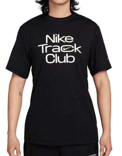 Men's Track Club DriFIT Running Top :Black