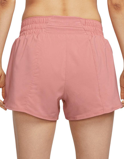 Women's DriFIT One Swoosh Running Shorts :Fierce Pink