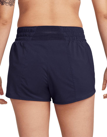 Women's DriFIT One Swoosh Running Shorts :Purple Ink