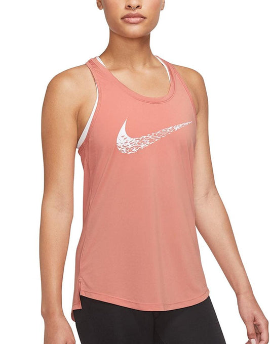 Women's Swoosh Run Tank :Pink