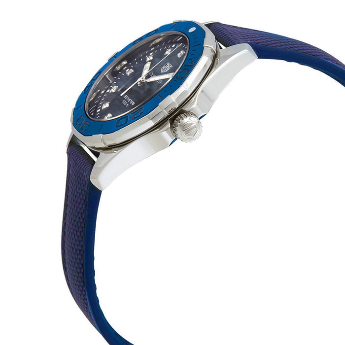 Tag Heuer Aquaracer Blue Mother of Pearl Dial Watch for Women - WAY131L.FT6091