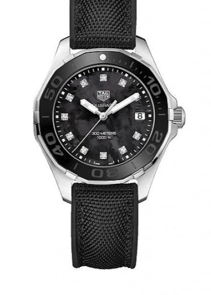 Tag Heuer Aquaracer Black Mother of Pearl Dial Watch for Women - WAY131M.FT6092